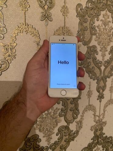 бу аккумулятор: IPhone 5s, 16 ГБ, Белый, Отпечаток пальца — 1
