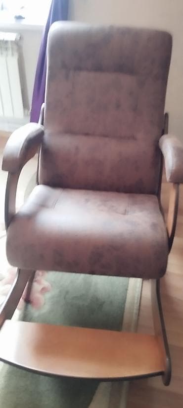 tebii deri: Kreslo-kaçalka, Süni dəri — 2