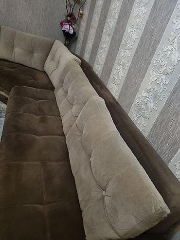 ucuz divanar: Künc divan dəsti - Forma: L-şəkilli/künc konstruksiya, geniş oturma — 7