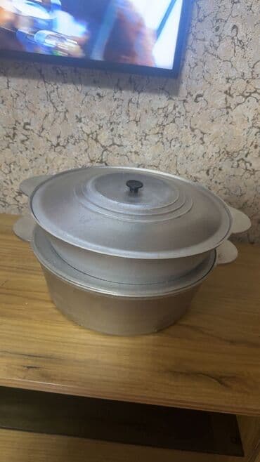 набор ножей: Кастрюля, цвет - Серебристый, Алюминий — 1