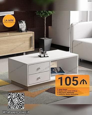 Dördbucaq masa, Açılmayan, Təkərsiz, Zəmanətsiz