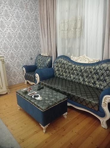 divan dəsdi: Klassik üslubda qonaq otağı dəsti - Yemək masası: iri ölçülü — 2