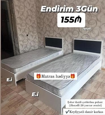 Yeni, Təknəfərlik çarpayı lalafo.az -da Yeni, Təknəfərlik çarpayı