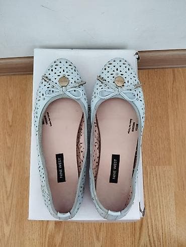 platforma ayaqqabı: Baletkalar, Ölçü: 38, rəng - Mavi, Yeni — 2