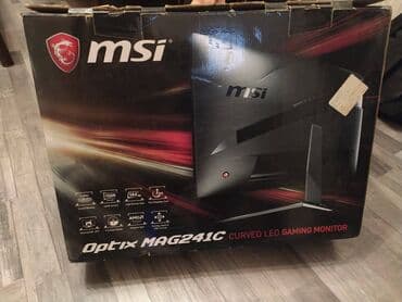manıtor: Monitor MSI MAG241C 2020də Amazondan almışdım. Heç bir problemi — 6