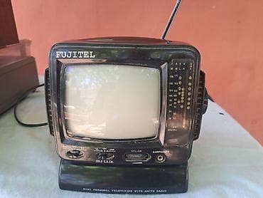 televizor arxaligi: FUJITEL FTV-501 mini televizor-radio - Ekran: 5.5" (14 sm) qara-ağ - — 3