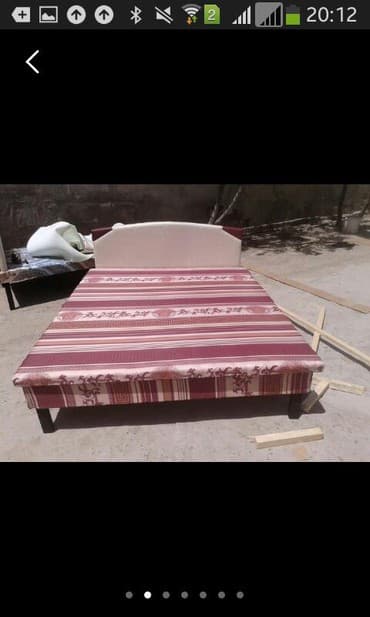 2 neferlik yataq desti islenmis: Carpayi bazali
teze mohkem 2 neferlik
1 neferlik bazali 80m — 2