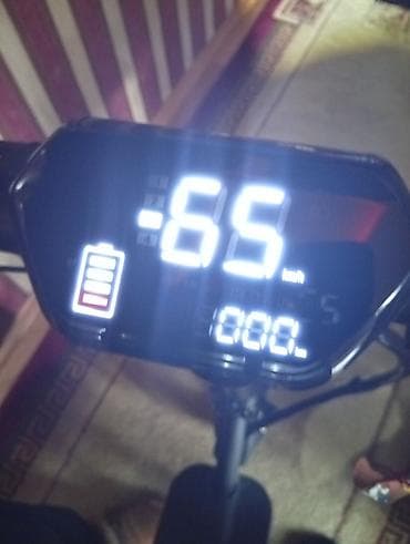 Elektrik nəqliyyatı: Elektrikli skuter – oturacaqla - Güclü ön LED far və arxa reflektor – — 6