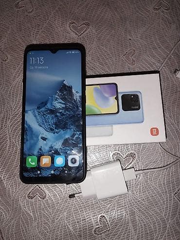 telfon sade: Xiaomi 32 GB, rəng - Qara, 
 İki sim kartlı — 5