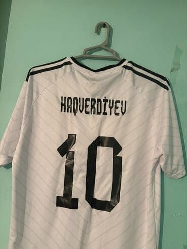 ağ sarucka: Futbolka, Adidas, XL, rəng - Ağ — 2