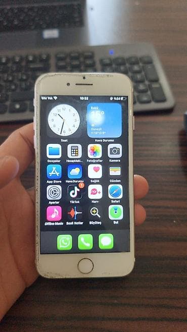 iphone 7 telefonunu al: IPhone 7, 256 GB, Rose Gold, Barmaq izi — 1