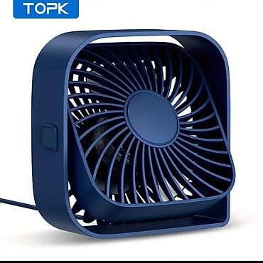 Техника и электроника: TOPK USB Masa Ventilyatoru – Mini ölçü, səssiz və güclü sərinlik - — 1