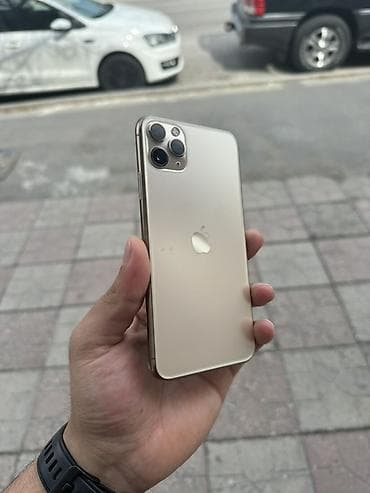 iphone 11 pro batareya qiymeti: IPhone 11 Pro Max, Qızılı — 1