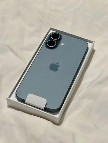 Elektronika: IPhone 16, 128 GB, Mavi, Face ID — 1
