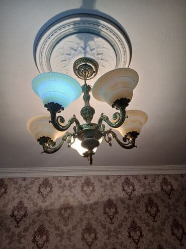 Çılçıraq, 6 lampa, Metal