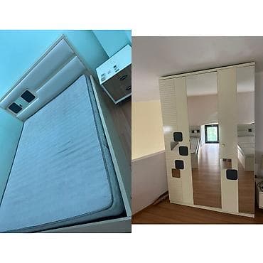 Dolab ve taxt ikisi ayri ayriliqda ve birlikde de satila biler elave