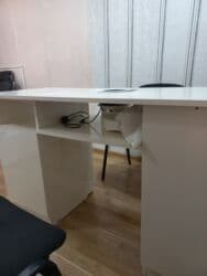 Sifarişlə digər mebel: Düz masa, Siyirməli, Polkalı, Parlaq laminat, Kredit yoxdur — 5