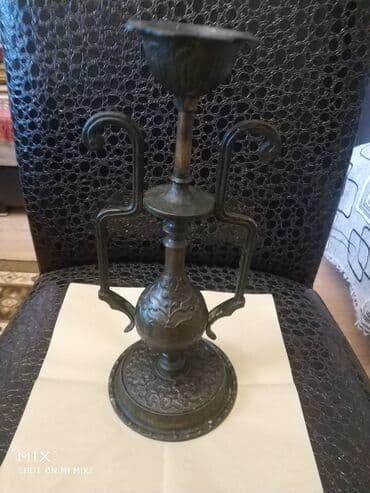 Бронзовый подсвечник-20-е годы