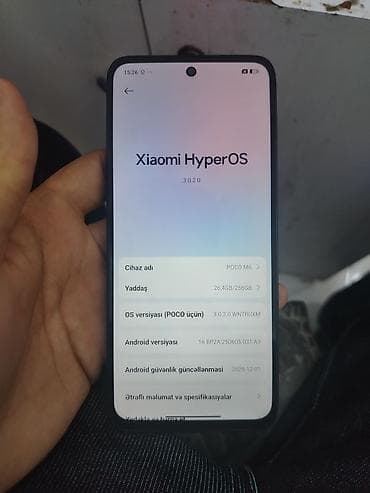 redmi note 8 ag reng: Poco M6, 256 GB, rəng - Qara — 2