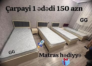 ucuz taxtlar: Yeni, Təknəfərlik çarpayı — 1