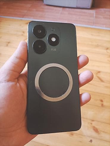 Tecno Spark 20C, 128 GB, rəng - Qara, Simsiz şarj