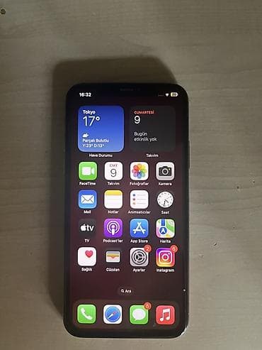 ipjone x: IPhone X, Gümüşü, Face ID — 3