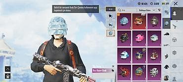 video reqstrator: Pubg hesabı satılır 78 sv destansı gösteriş 270 eded set var 8 — 8