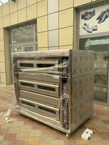 soba pizza: Çörək, Şirniyyət üçün, Pizza, Qaz ilə işləyən, 3 mərtəbəli — 3