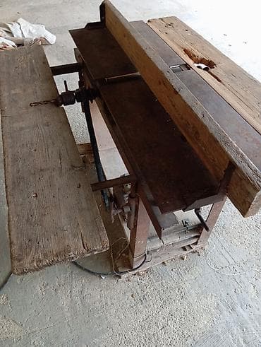 pilləkən taxtaları: Ağac emalı üçün elektrikli dəzgah (frezə/qaytarma və qazma funksiyalı) — 2