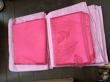 Mercedes-Benz: Məişət tekstili dəsti - Süfrələr və masa örtükləri: ağ, krem, naxışlı — 8