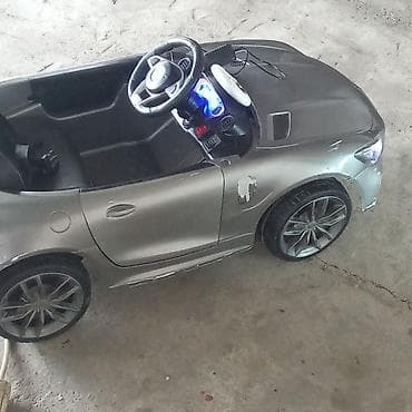 детские кроссовки на липучке: Uşaq elektrikli maşın – FT-998 model - Korpusu metalik boz rəngdə — 3