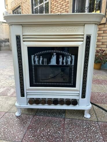 Kamin Peçi, İşlənmiş, yanacaq - Qaz