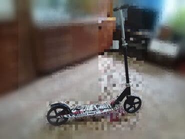купить трюковой самокат в бишкеке: Şəhər içi rahat hərəkət üçün böyük təkərli skuter. Xüsusiyyətlər: - — 1