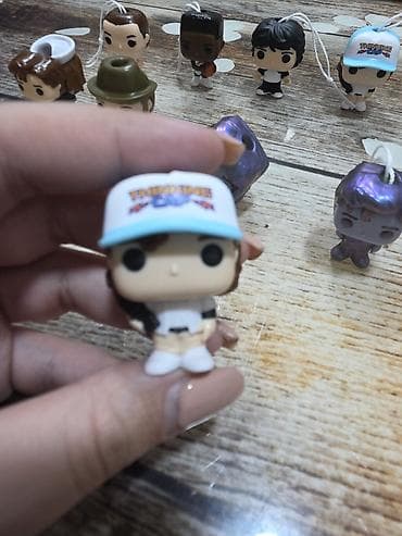 marvel figur: Kinder Joy Stranger Things Məhsul: Funko Pop üslubunda mini fiqurlar — 4