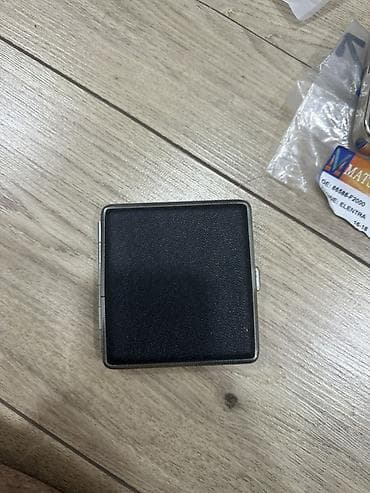 Metall siqaret etui - Material: möhkəm metal korpus, zərif naxışlı — 1