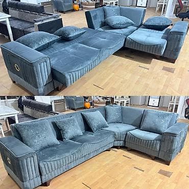 mini divan: Künc divan, İşlənmiş, Açılan, Bazalı — 1