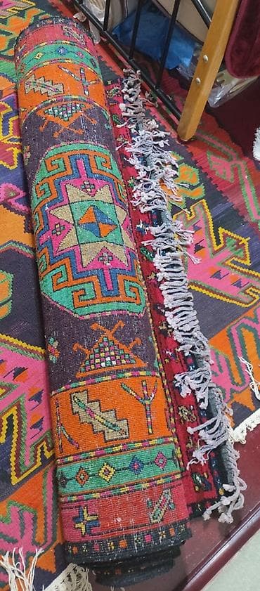 tar: Qədim xalça, 1975 il, Azərbaycan, Vəziyyəti: Yaxşı — 5