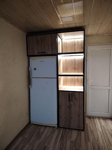 plasmas stol stullar: Mətbəx üçün funksional kombinə edilmiş mebel modulu - Dizayn: Qara — 3