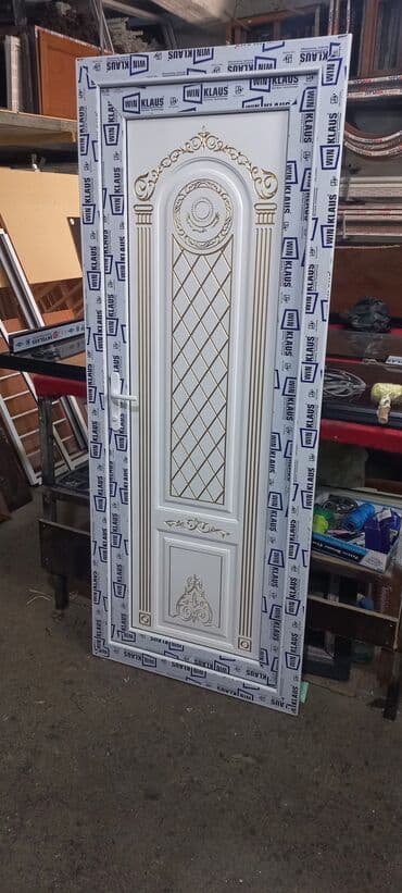 qapı setkaları: Yeni Plastik qapı 80x200 sm Zamok və çərçivə ilə, Zəmanətli, Pulsuz quraşdırma, Pulsuz çatdırılma, Rayonlara çatdırılma — 4