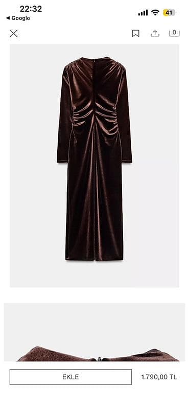 tesbeh sekilleri: Ziyafət donu, Midi, Zara, XL — 1