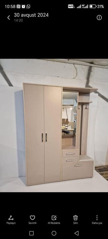 kalidor: Açılan, 1 qapı Düz dolab, Dəhliz dolabı, Rusiya — 4