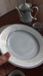 kişilər üçün vizitka qabı: Qəhvə dəsti, Keramika, 6 nəfərlik — 5