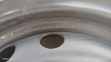 tekerli: İşlənmiş Disk Hyundai R 14, 4 Boltlu — 3