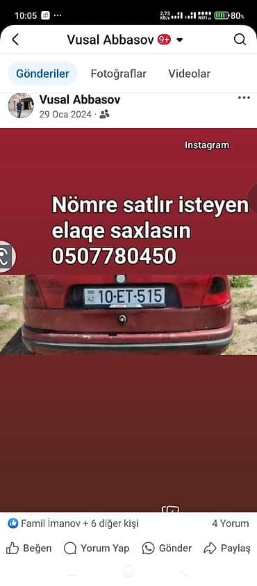 Avtomobil dövlət nömrə nişanı satılır: AZ 10-ET-515. - Nişan formatı