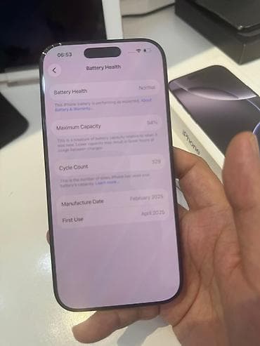 IPhone 16 Pro, 128 GB, Graphite, Face ID