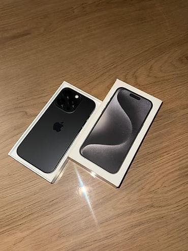 i̇phone pro: IPhone 15 Pro, 256 GB, Black Titanium, Face ID — 2