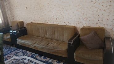 купить кресло бу: Б/у, Раскладной диван, Диван, 2 кресла, С подъемным механизмом, Раскладной — 2