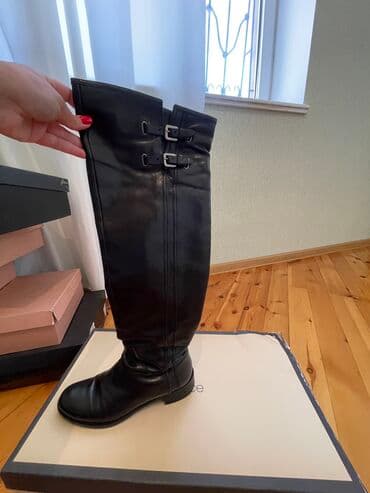 bot ayaqqabı: Temiz deri.az geyinilib — 1