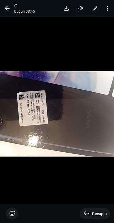 iphone 12 qiyməti: Samsung Galaxy A55, 256 GB, rəng - Qara, İki sim kartlı — 2