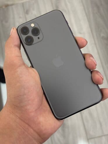 qeydiyatsız iphone: IPhone 11 Pro, 256 GB, Jet Black, Face ID — 3